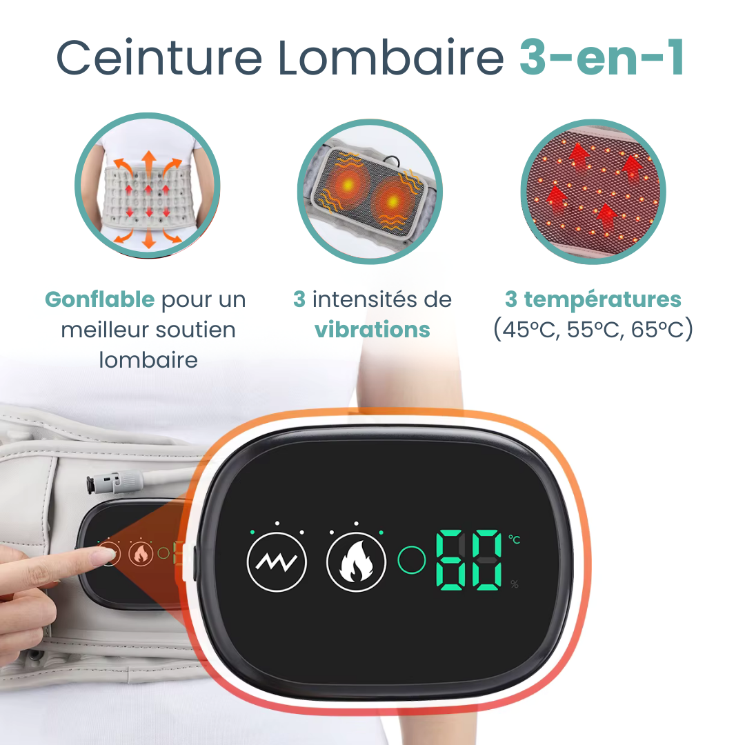 Ceinture Lombaire 3-en-1